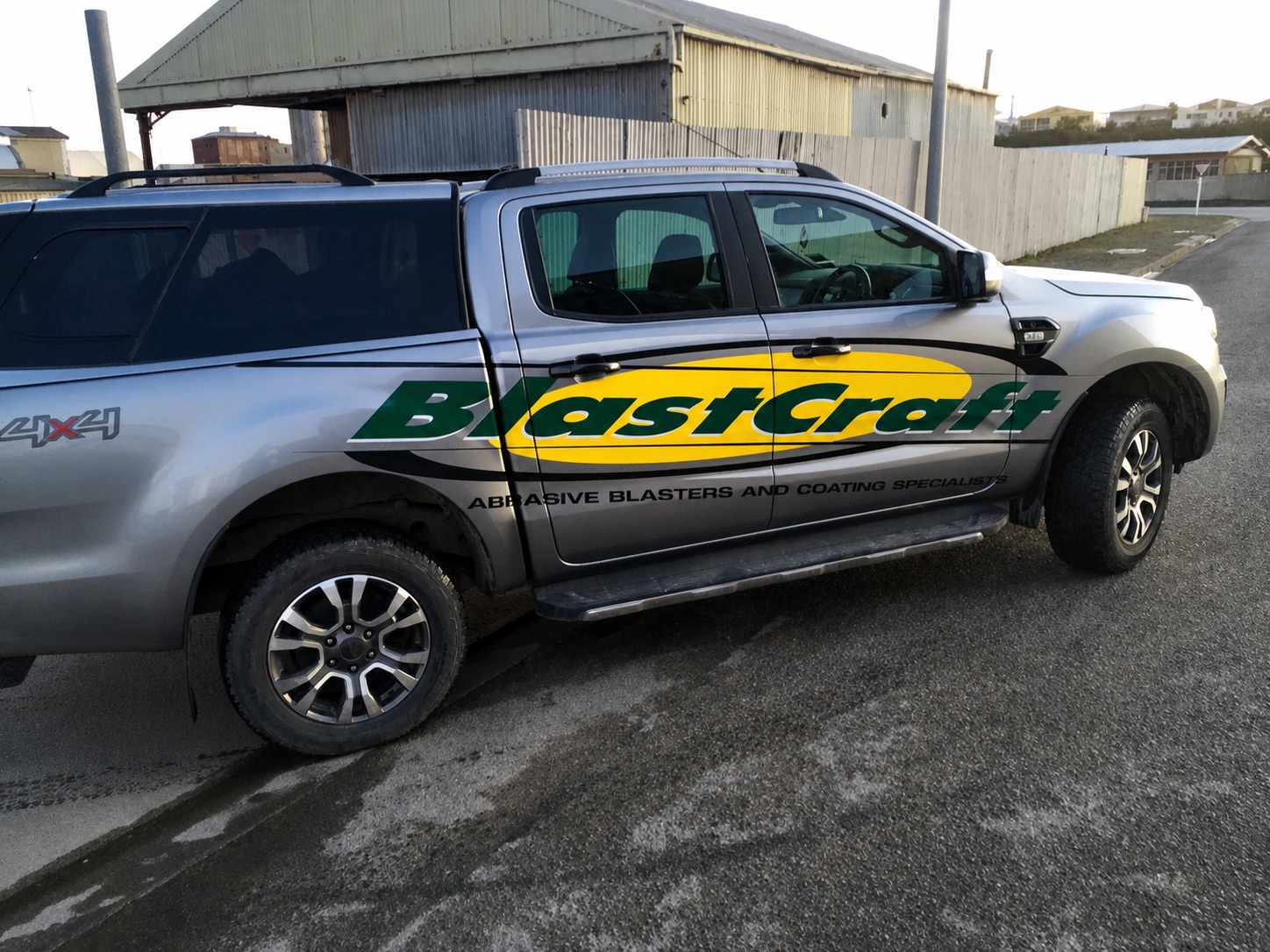 Blast Craft vehicle and workshop work