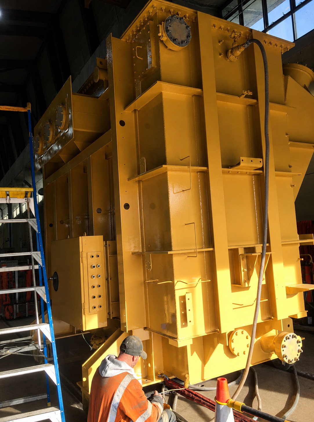 Blast Craft industrial finishing project